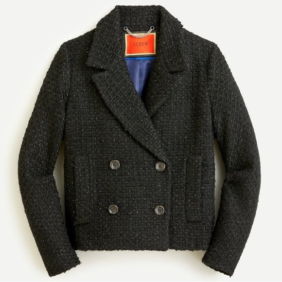 J. Crew Jackets & Blazers - J. Crew Collection Lady Jacket Blazer - Tweed - Italian Lurex - Size XS